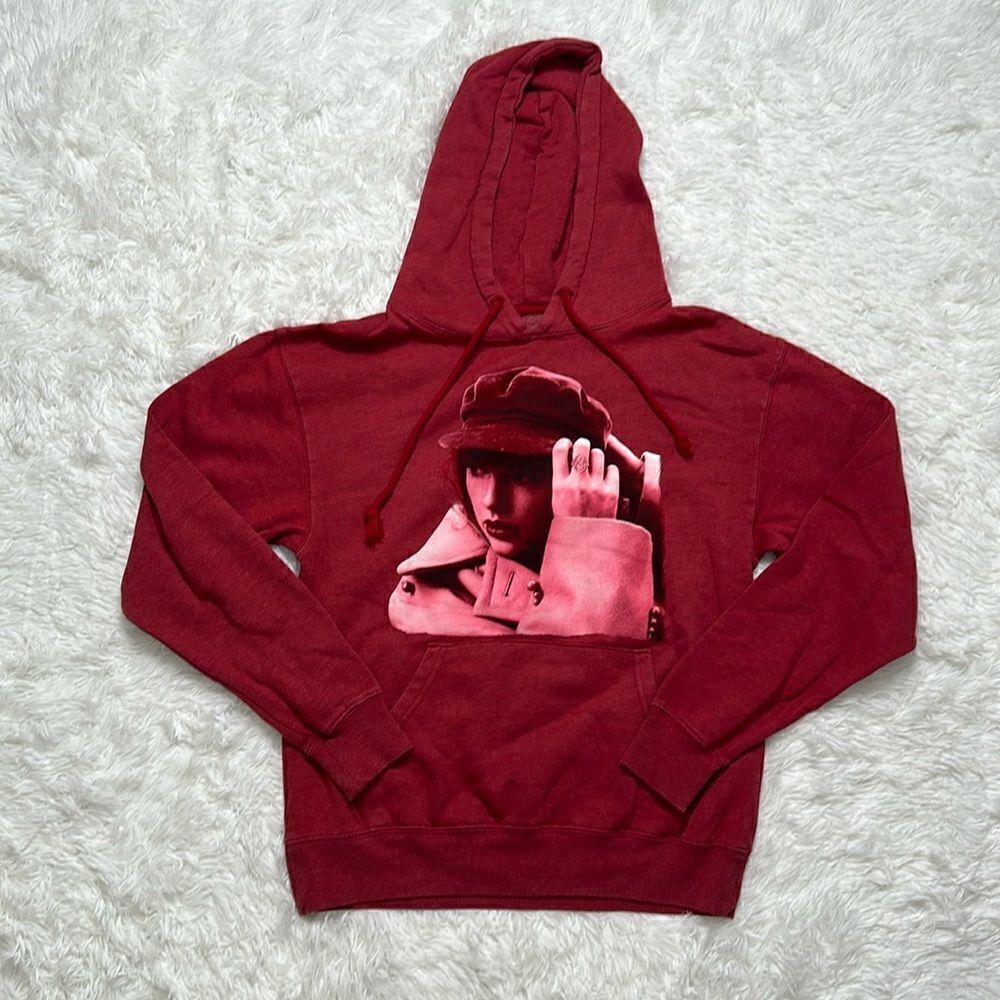 NWOT Taylor Swift Album Cover Red Hoodie Size Small